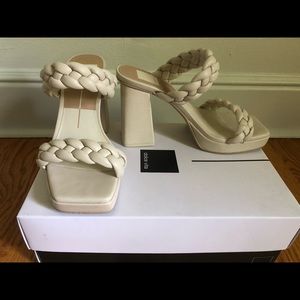 Dolce vita Ashby ivory heels size 7
